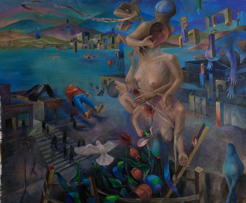 Jelena Sokić exhibition-10.5 painting